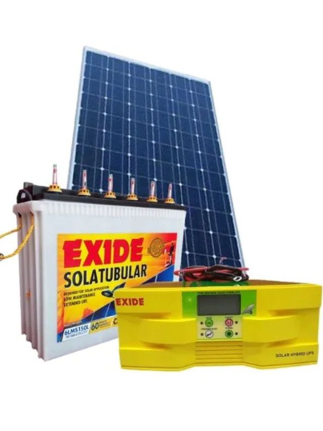 Exide 4kw Solar Panel लगवाने का टोटल खर्च !